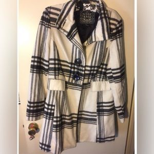 Gently Used Striped Coat